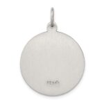 Sterling Silver Antiqued Saint Anthony Medal - Image 4