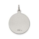 Sterling Silver Antiqued Saint Jude Thaddeus Medal - Image 4