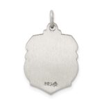 Sterling Silver Antiqued St. Michael Badge Medal - Image 4