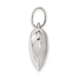 Sterling Silver Puffed Heart Charm - Image 2