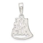 Sterling Silver Live, Love, Laugh Pendant - Image 4