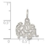 Sterling Silver Little Angel Charm - Image 3