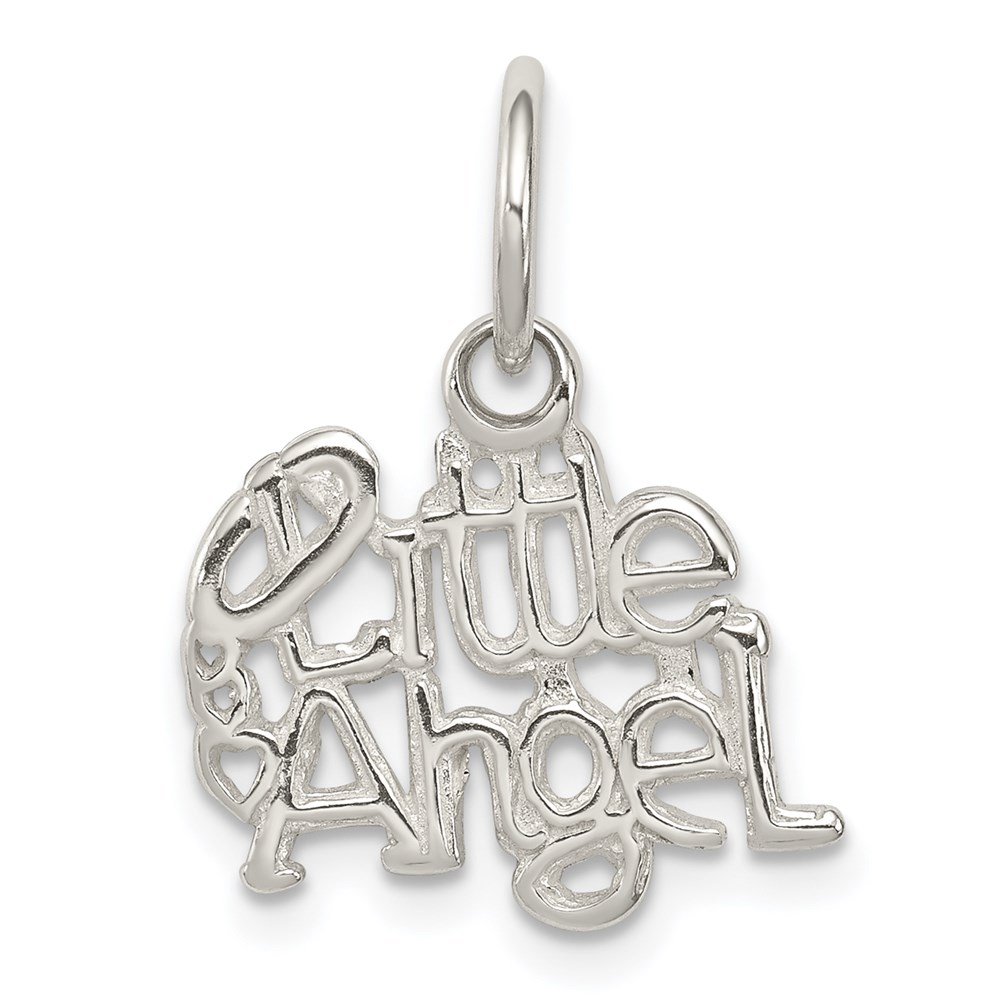 QC4594.jpg Sterling Silver Little Angel Charm - Image 1