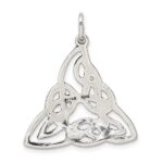 Sterling Silver Antiqued Celtic Charm - Image 4