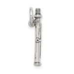 Sterling Silver Antique Flute Charm - Image 4
