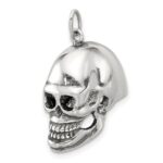 Sterling Silver Skull Pendant - Image 5