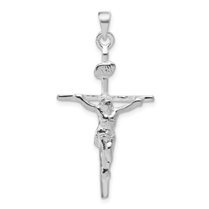 Sterling Silver INRI Crucifix Pendant