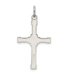Sterling Silver Antiqued & 18k Gold - plated Cross Pendant - Image 4