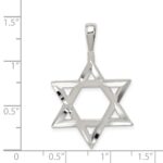 Sterling Silver Star of David Charm - Image 3