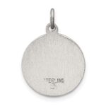 Sterling Silver Antiqued Infant of Prague Medal - Image 4