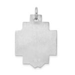 Sterling Silver Rhodium-plated Ecce Homo Charm - Image 3