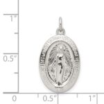 Sterling Silver Miraculous Medal - Image 3