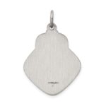 Sterling Silver Antiqued Saint Christopher Medal - Image 4