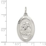 Sterling Silver Saint Anthony Medal - Image 3