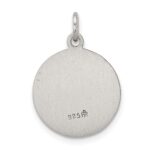 Sterling Silver Antiqued Saint Andrew Medal - Image 4