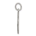 Sterling Silver Antiqued Saint Florian Medal - Image 2