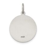 Sterling Silver Antiqued Saint John Medal - Image 4