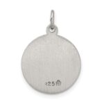Sterling Silver Antiqued Saint Mark Medal - Image 4