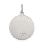 Sterling Silver Antiqued Saint Mark Medal - Image 4