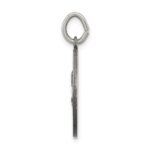 Sterling Silver Antiqued Saint Peter Medal - Image 2