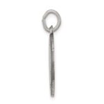 Sterling Silver Antiqued Saint Roch Medal - Image 2