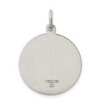 Sterling Silver Antiqued First Holy Communion Medal - Image 4