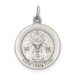 Sterling Silver Confirmation Medal