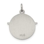 Sterling Silver Antiqued Holy Spirit Medal - Image 4