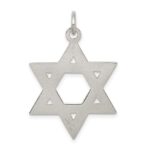 Sterling Silver Star of David Charm - Image 4