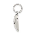 Sterling Silver Antiqued Hope Pendant - Image 2