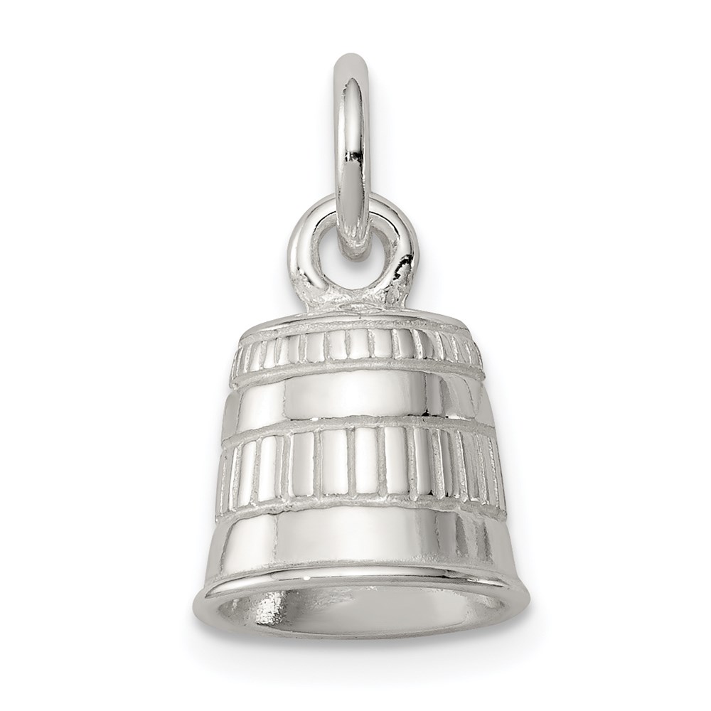 QC6161.jpg Sterling Silver Thimble Charm - Image 1