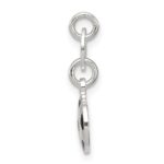 Sterling Silver Enameled Soccer Ball Charm - Image 2