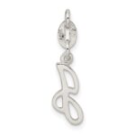 Sterling Silver Letter J Initial Charm - Image 4