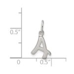 Sterling Silver Letter A Initial Charm - Image 3