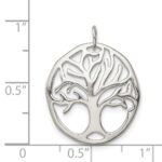 Sterling Silver Tree Of Life Charm - Image 3