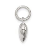 Sterling Silver Puff Heart Charm - Image 2