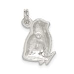 Sterling Silver Preciosa Crystal Enameled Yellow Baby Chick Charm - Image 4