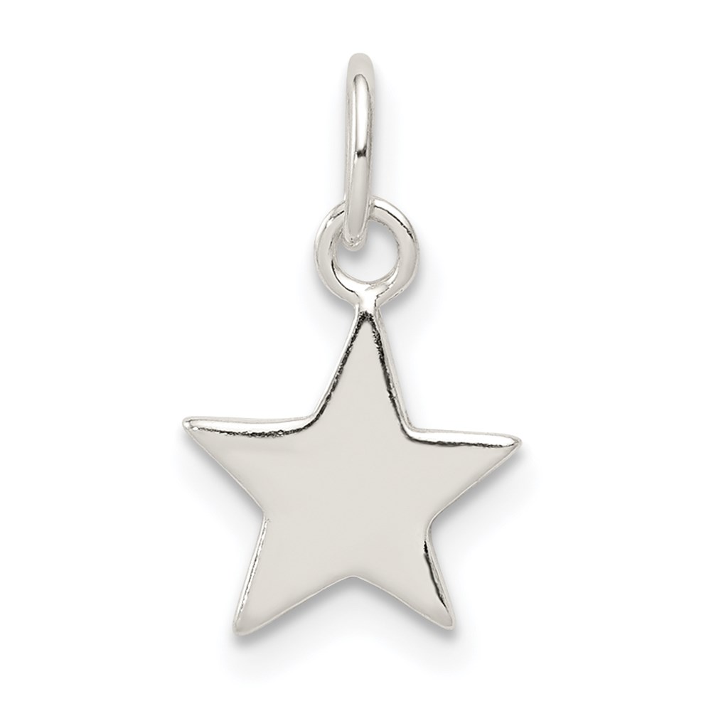 QC6844.jpg Sterling Silver Star Charm - Image 1