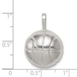 Sterling Silver Basketball Charm - Image 3