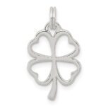 Sterling Silver Four Leaf Clover Charm