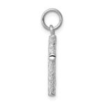 Sterling Silver Rhodium Plated Cross Pendant - Image 2