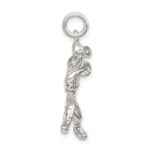 Sterling Silver Baseball Pitcher Charm - Image 2