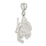 Sterling Silver Hockey Goalie Charm - Image 5