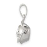 Sterling Silver Rose Pendant - Image 2
