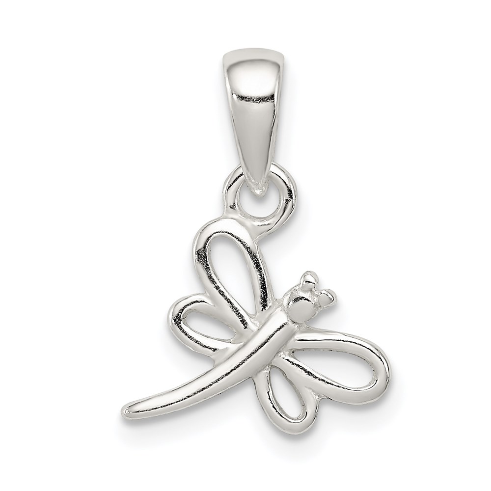QC7571.jpg Sterling Silver Dragonfly Pendant - Image 1
