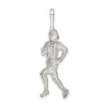 Sterling Silver Runner Pendant - Image 4