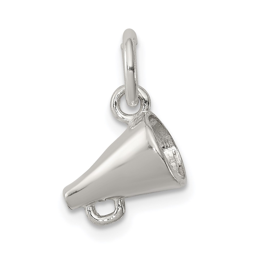 QC766.jpg Sterling Silver Megaphone Charm - Image 1