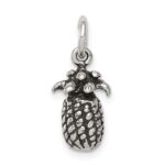 Sterling Silver Antiqued Pineapple Charm - Image 4