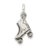 Sterling Silver Antiqued Roller-skate Charm - Image 4
