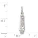 Sterling Silver Ballet Slippers Charm - Image 3